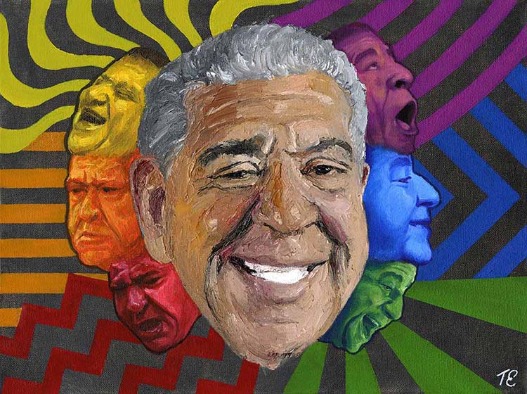 Mad Flavours - pop culture oil on canvas by Ted Elston